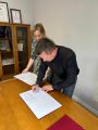 zdjęcie z wręczenia aktów nadania stopnia nauczyciela mianowanego