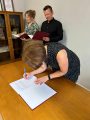 zdjęcie z wręczenia aktów nadania stopnia nauczyciela mianowanego