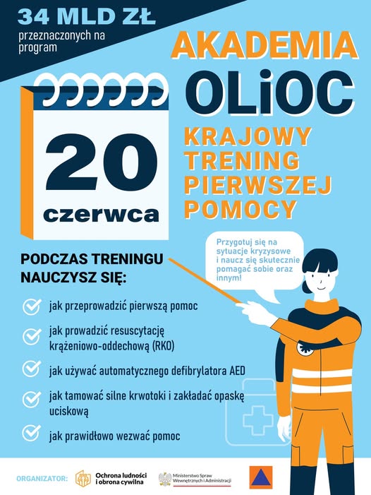 plakat informacyjny o spotkaniu