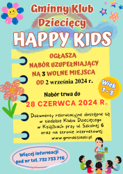 plakat informacyjny
