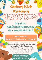 plakat informacyjny