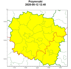 mapa obszaru występowania