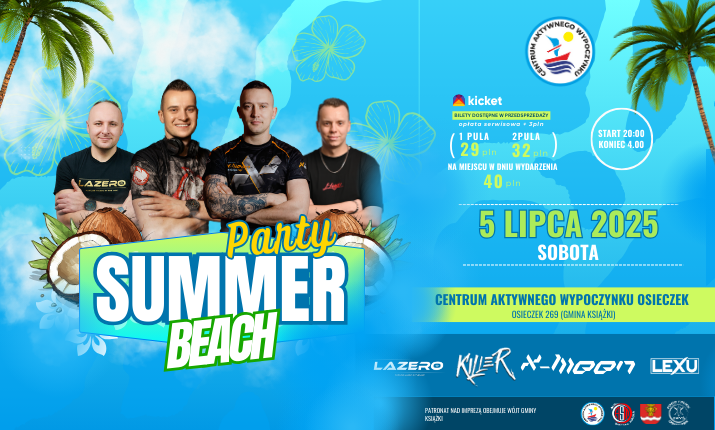 Plakat wydarzenia Summer Beach Party