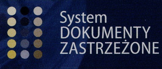 Logo Systemu Dokumenty Zastrzeżone