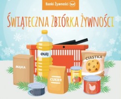 Świąteczna Zbiórka Żywności - grafika dekoracyjna